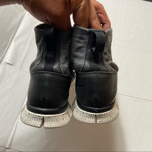 Nike Free Flyknit Mercurial Black Grey Silver 9 - Picture 9 of 10